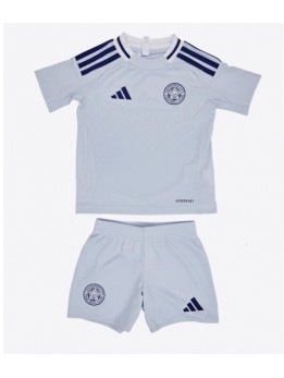 Leicester City Ausweichtrikot für Kinder 2024-25 Kurzarm (+ Kurze Hosen)